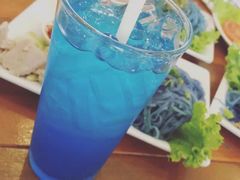 -蝶豆花蓝面条
