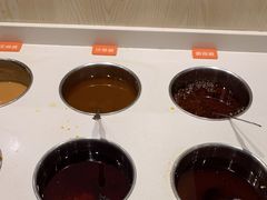 自助调料区-古乐牛香鲜牛肉牛杂火锅(观前街店)