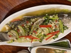 蒸柠檬鱼-Dang restaurant (patong phuket)