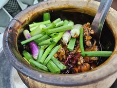 宫保田鸡-明辉田鸡粥