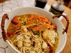 膏蟹拌面-十面欢腾·海鲜面·台式Bistro(长乐路店)