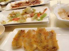 黑椒牛肉，时蔬'炸香蕉-阿宗台式铁板烧(仙乐斯店)