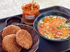 全羊汤套餐-万红路羊汤烧饼店(将台路店)