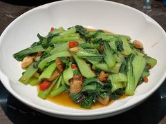 油渣炒青菜-老屋印象川菜(世纪东方店)