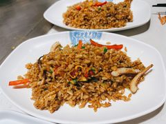 海鲜鱿鱼炒饭-凯萨印象铁板烧(苏州中心店)