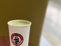 抹茶拿铁-太平洋咖啡(北大国际医院店)