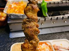 长壹红柳大串羊肉-長壹旋转烤吧 农家鸡火锅