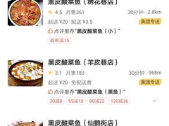 -黑皮酸菜鱼(三山街店)