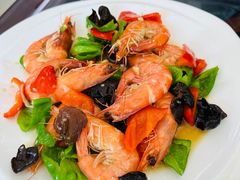 青椒炒对虾-望海潮海鲜店 特色家常菜(在海一方店)