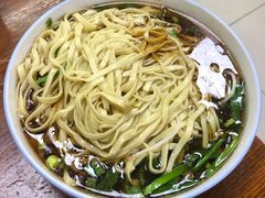 肉丝猪肝双料红汤面-欣达面馆(天桥支路店)