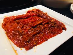 麻辣牛肉-矮板凳老火锅(宽窄巷子店)