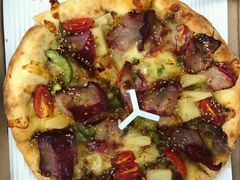 老北京风味烤鸭比萨双芝卷边普装-必胜客(大观天地店)
