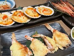 芝士扇贝-大渔铁板烧(花园道店)