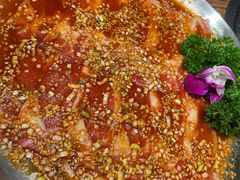 -明洞阿姨·韩式酱蟹烤肉·创意料理(三元桥店)