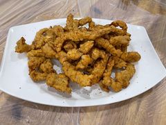 椒盐里脊-洪霞餐馆