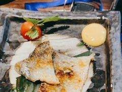 盐烤三文鱼皮-熊藏居酒屋(kkone店)