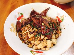 肉丝拌川加猪肝-小狗面馆(河东路店)