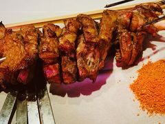 -土灶台东北大块肉烧烤(风景城邦店)