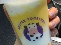 double快乐双杯杨枝甘露-一只酸奶牛(欧亚大观店)