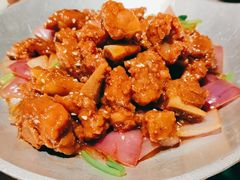 蒜香蜜汁排骨-绿茶餐厅(王府井永宁门店)