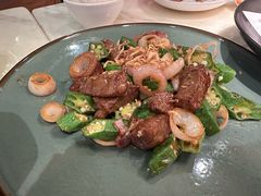 惹味秋葵煎牛肉粒-陶陶居酒家(环市东店)