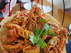 小三招牌蛋黄龙虾-鲁小三·大骨自助(金山总店)