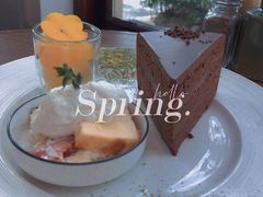 纯黑巧克力戚风蛋糕-夏朵餐厅(丁香店)