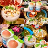这个创意无敌了 上面是满满的黄豆粉咸奶盖