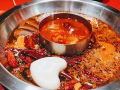 番茄养生鸳鸯锅-谭鸭血老火锅(漳州路店)