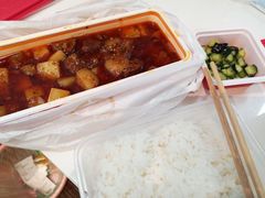 米凉粉烧牛腩-柴门头啖汤·经典川菜·慢火汤品(锦城万达店)