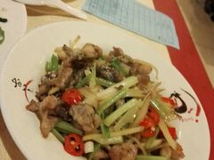 姜葱田鸡-得记得潮州海鲜砂锅粥(宝业路店)