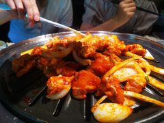 -明洞阿姨·韩式酱蟹烤肉·创意料理(三元桥店)