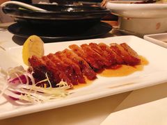 柠檬猪颈肉-港丽餐厅(高德置地店)