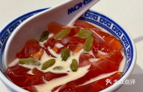 Red and White Dessert