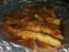 黑椒鱼腩-百乐饭店