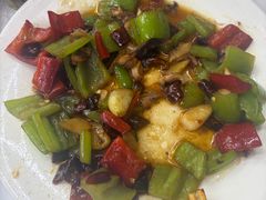 鱿鱼炒尖椒-阿军排档·烧烤