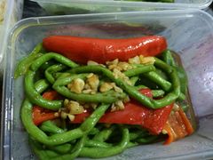 青椒炒豆角-番禺大岗仙庙烧鸡(芳村店)