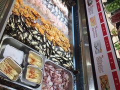 自助取餐区-非烤勿扰自助烤肉海鲜火锅(凤岗沃尔玛店)