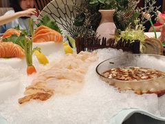 象拔蚌拼三文鱼-永嘉华隆国际大酒店-餐饮部