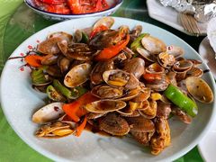 豉汁炒花甲-盛港湾海鲜食府(黄沙店)