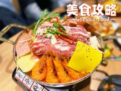 经典泡菜肥牛部队火锅-阿卡AK.Lab洋风韩餐(大洋百货店)