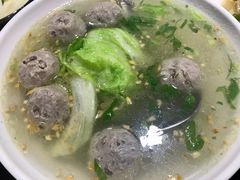 牛筋丸酸菜汤-潮州菜馆(十里河店)