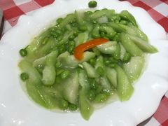 丝瓜毛豆-抚顺美食·老上海味道