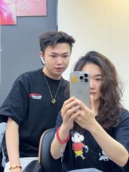 -藤野造型专业烫染接发