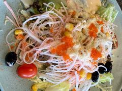温泉蛋蟹肉沙拉-炙柒Sekinana·精致料理 烧鸟·铁板烧(海上世界店)