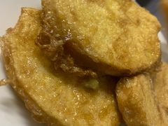 鸡蛋炸馒头片-大槐树烤肉馆