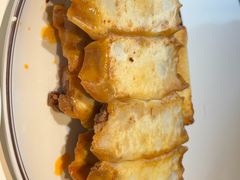 麻辣牛肉锅贴-金谷园饺子馆(北邮总店)