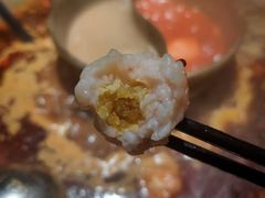 干贝咸蛋黄虾滑-哥老官重庆美蛙鱼头(西湖银泰十一哥店)