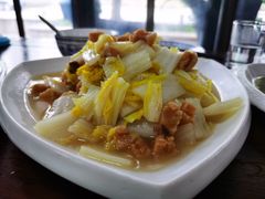 大白菜油渣-胖子饭店(兴学弄店)