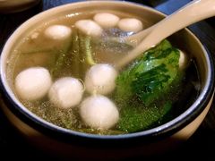 莼菜手打鱼圆汤-苏帮袁Sue Cuisine(将台店)